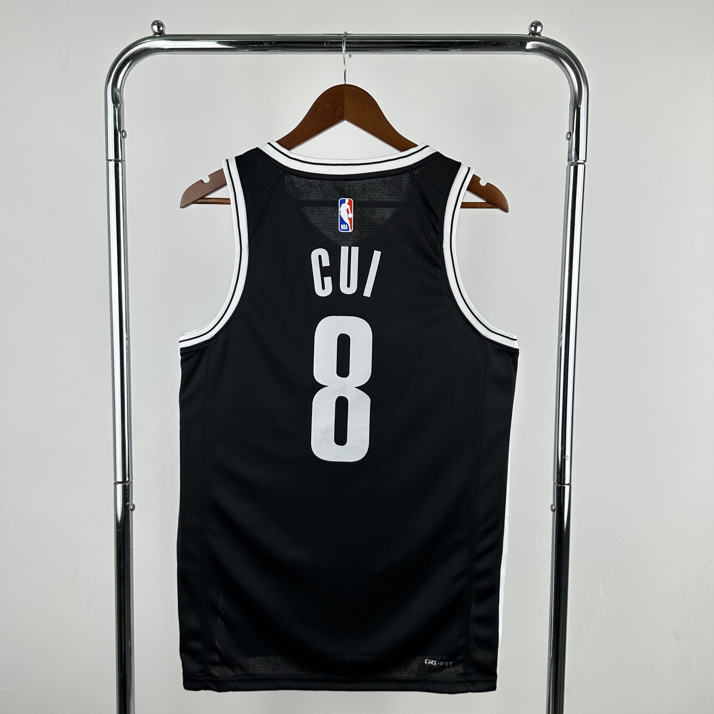 Men Brooklyn Nets #8 Cui Black Season Nike 2024 NBA Jersey